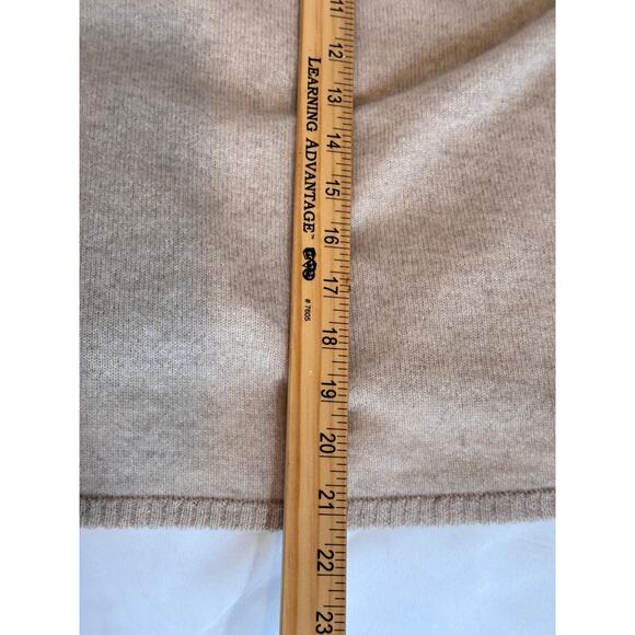 ✨ Tuckernuck 100% Cashmere Oversized Batwing Sweater – Camel – NWT – Size XL ✨ - Picture 9 of 10